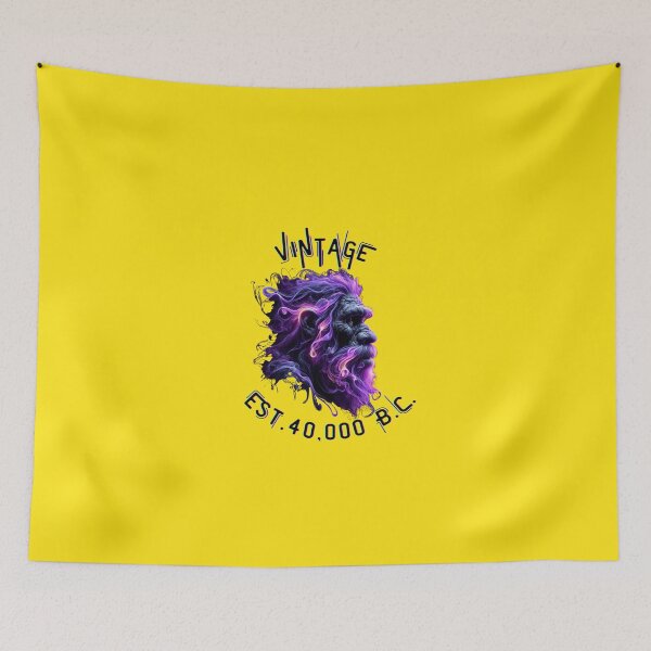 Item preview, Vintage Est. 40,000 BCE - Mystical Purple Smoke Neanderthal  designed and sold by Matt's Artificial Nature.