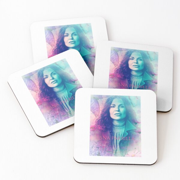 Item preview, Lana Parrilla blue and pink designed and sold by Langloisaline.