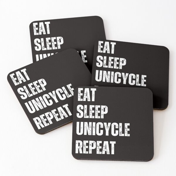 Item preview, Eat sleep unicycle repeat designed and sold by rawaart1.