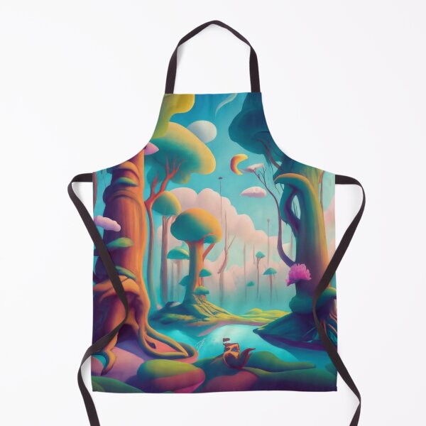 Item preview, Celestial Whispers: Surreal Azure Forest designed and sold by WhimsyRealm.