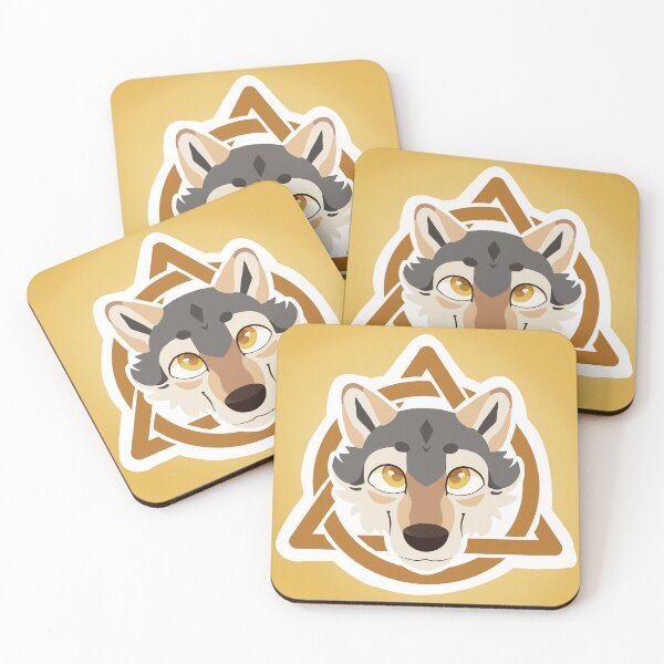 Item preview, Gray wolf therian symbol designed and sold by Fl0ating Bubbles.