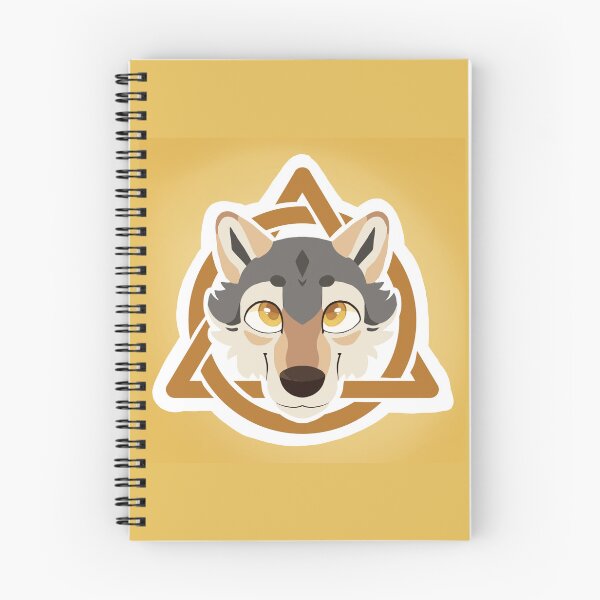 Item preview, Gray wolf therian symbol designed and sold by Fl0ating Bubbles.