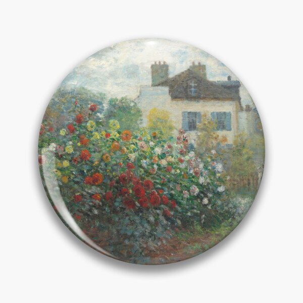 Item preview, The Artist s Garden in Argenteuil, A Corner of the Garden with Dahlias 1873 by Claude Monet designed and sold by Amy-Hamilton.