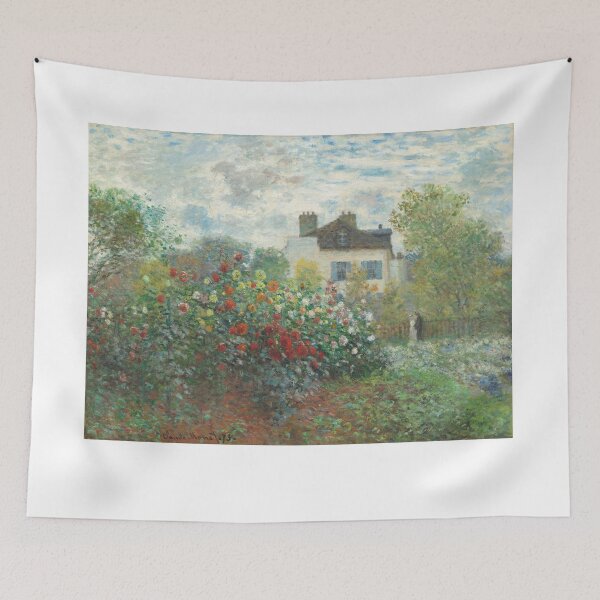 Item preview, The Artist s Garden in Argenteuil, A Corner of the Garden with Dahlias 1873 by Claude Monet designed and sold by Amy-Hamilton.