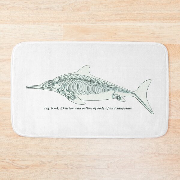 Item preview, Ichthyosaur Vintage Paleontology Dinosaur PaleoArt designed and sold by wujulike.