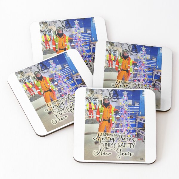 Item preview, Merry Xmas and a Safety New Year;  designed and sold by StickerApe.