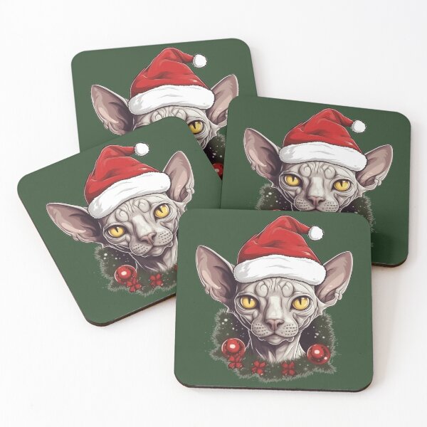 Item preview, christmas sphynx cat designed and sold by ME-World.