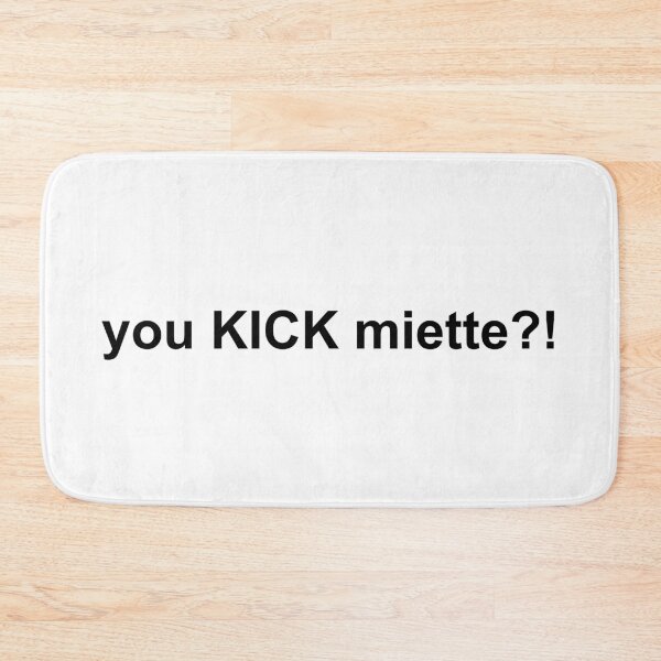 Item preview, You Kick Miette? You kick her body like the football? designed and sold by wujulike.