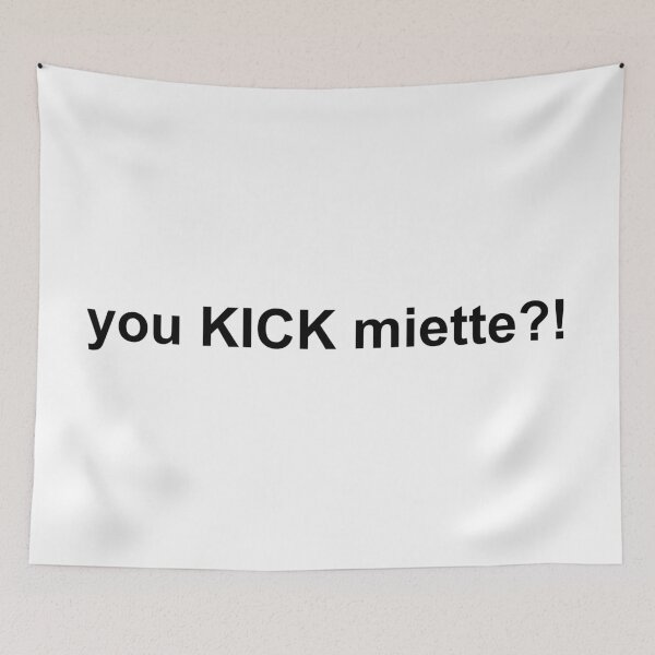 Item preview, You Kick Miette? You kick her body like the football? designed and sold by wujulike.