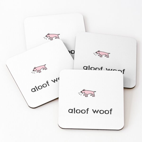 Item preview, Aloof woof4 designed and sold by dogtired.