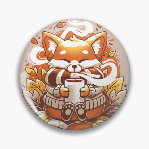 Item preview, Cozy Fox Coffee - Fall Drink designed and sold by Snouleaf.