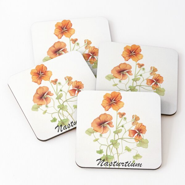 Item preview, Nasturtium Flowers Inspired By My Mothers Flower Paintings  designed and sold by CDC40.