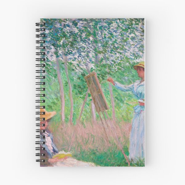 Item preview, paintings tow woman at the garden artwork by claude monet Le pont designed and sold by Amy-Hamilton.