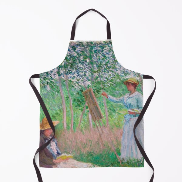 Item preview, paintings tow woman at the garden artwork by claude monet Le pont designed and sold by Amy-Hamilton.