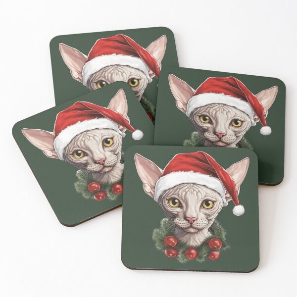 Item preview, christmas sphynx cat designed and sold by ME-World.