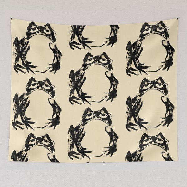 Item preview, Vintage Recolored Edition Frog Cutout, Getsuju designed and sold by EmeraldeaArt.