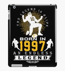 The 'Football' Legend Is Alive - Born In 1997 iPad Case/Skin
