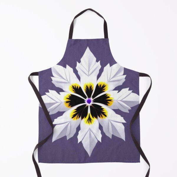 Item preview, Pansy snow flake designed and sold by RckymtnNinjaCat.