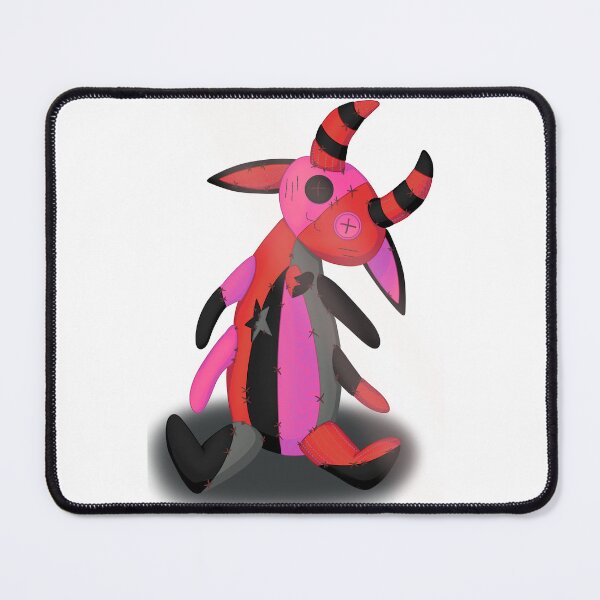Item preview, Pink and Red Monster Plush designed and sold by Artantasy.