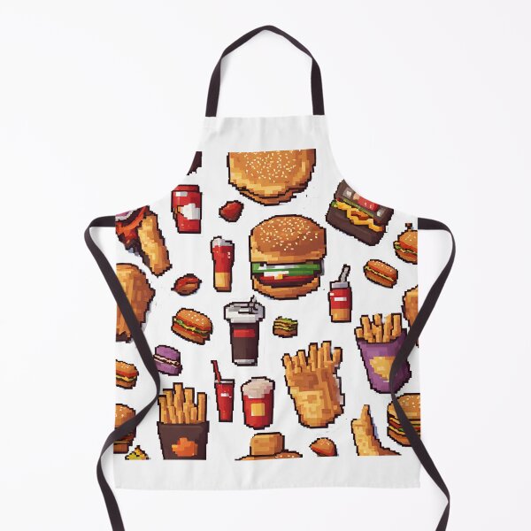 Item preview, Pixel Fast Food designed and sold by AzDrop.