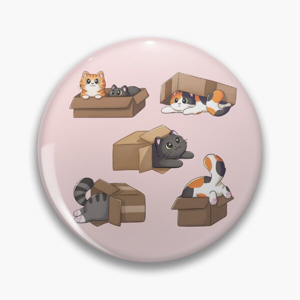 Item preview, Cute Cats In Boxes designed and sold by Meowrye.