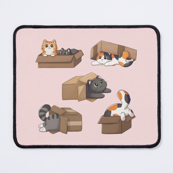 Item preview, Cute Cats In Boxes designed and sold by Meowrye.