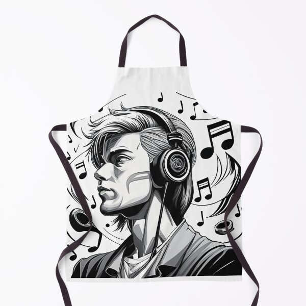 Item preview, Pencil style drawing man designed and sold by NotesForMusic.