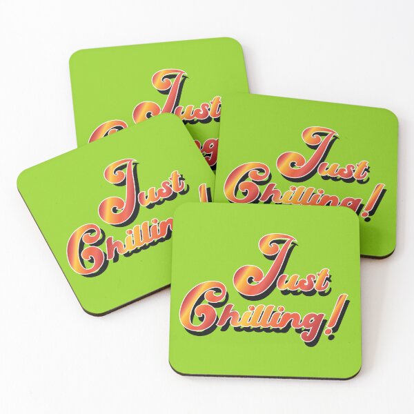 Item preview, Fun Just Chilling Slogan designed and sold by Harlake.