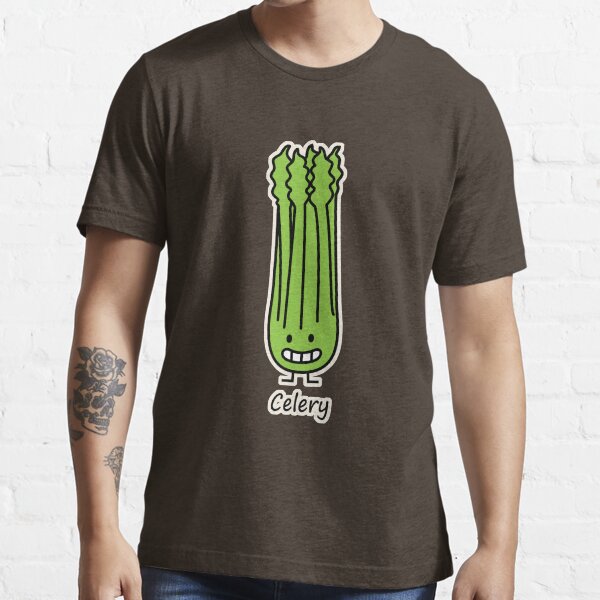"Happy Celery Stalk Bunch green fiber vegetable" Tshirt for Sale by