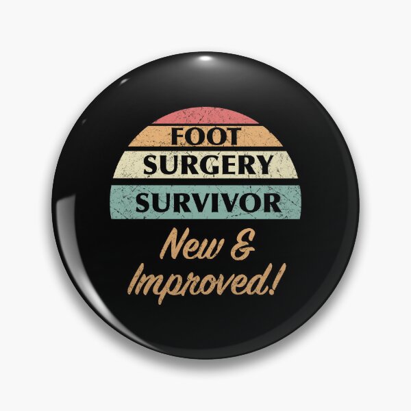 Item preview, Foot Surgery Survivor Humor designed and sold by thepixelgarden.