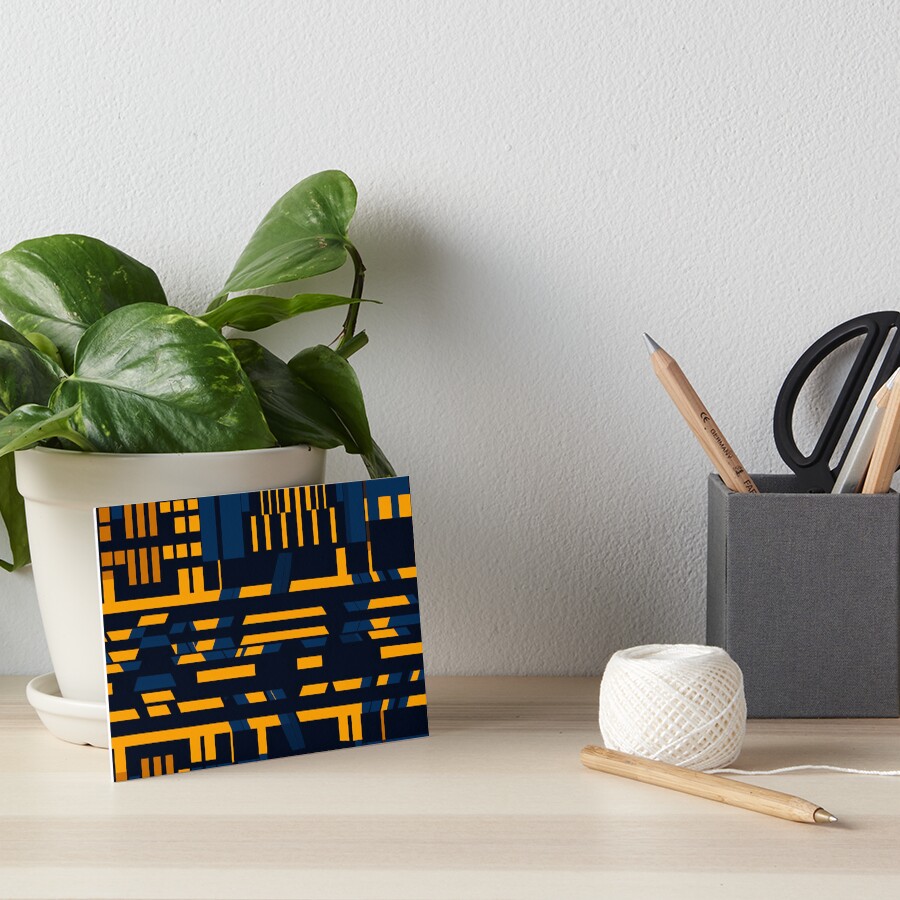 Item preview, Art Board Print designed and sold by SideSignal.