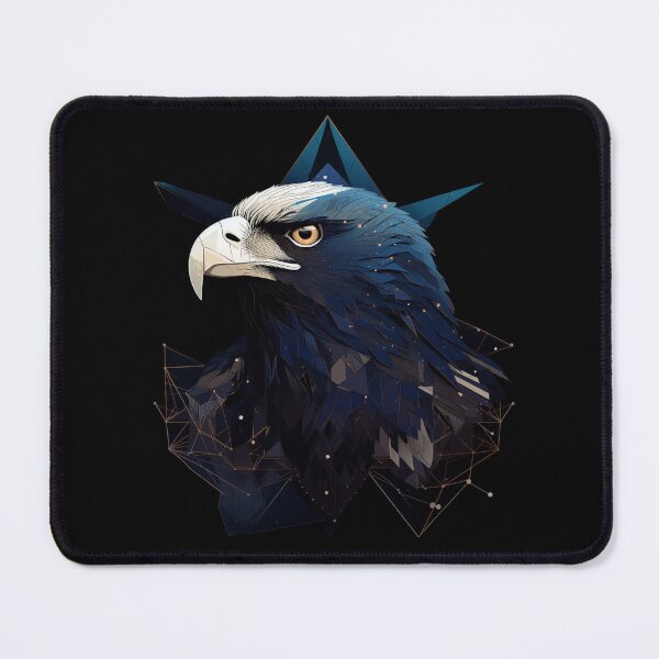 Item preview, Geometric Eagle Majesty: A Striking Fusion of Precision and Power designed and sold by MajesticArtPL.