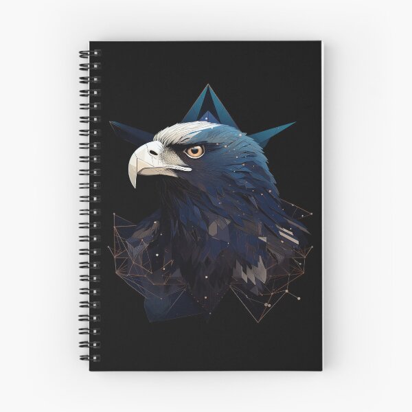 Item preview, Geometric Eagle Majesty: A Striking Fusion of Precision and Power designed and sold by MajesticArtPL.