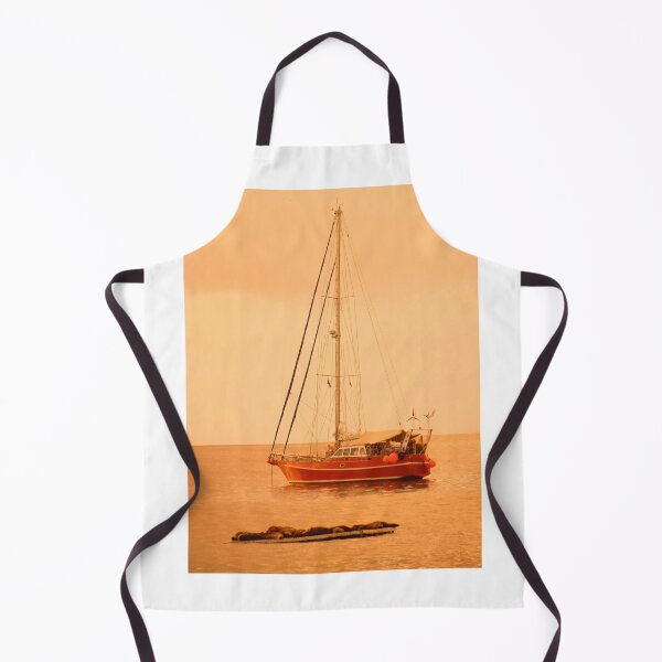 Item preview, Sailboat and Sea lions designed and sold by Mathilde GT.