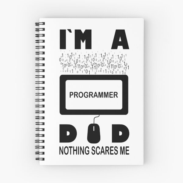 Item preview, I`m  a Programmer Dad Nothing Scares Me designed and sold by Bettylop.
