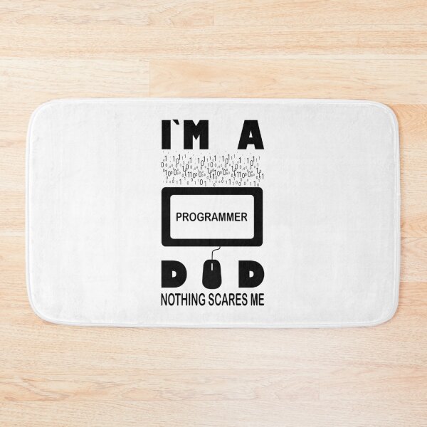 Item preview, I`m a Programmer Dad Nothing Scares Me designed and sold by Bettylop.