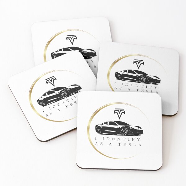 Item preview, i Identify As A Tesla - Electric Car Enthusiast - Tesla Vehicle Fanatics  designed and sold by ArtSculpt.