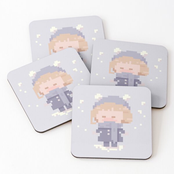 Item preview, Winter girl pixel art designed and sold by NanaNy.