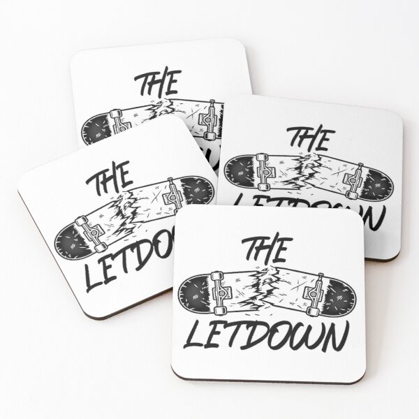 Item preview, Letdown Broken Skate Logo designed and sold by TheLetdownSD.
