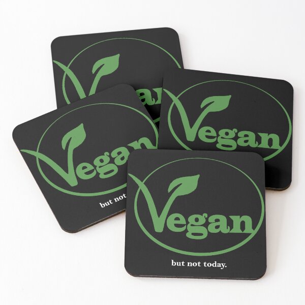 Item preview, Vegan, but not today - Vegan Symbol designed and sold by CottonGarb.