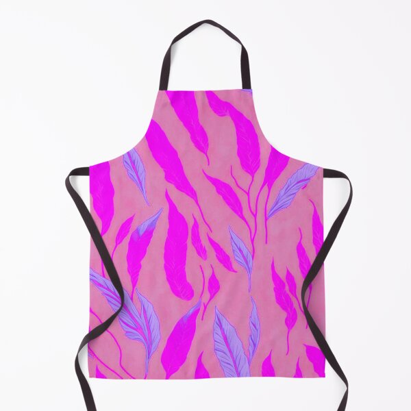 Item preview, Bright Pink Tropical Fern Pattern designed and sold by SassyArtistry.