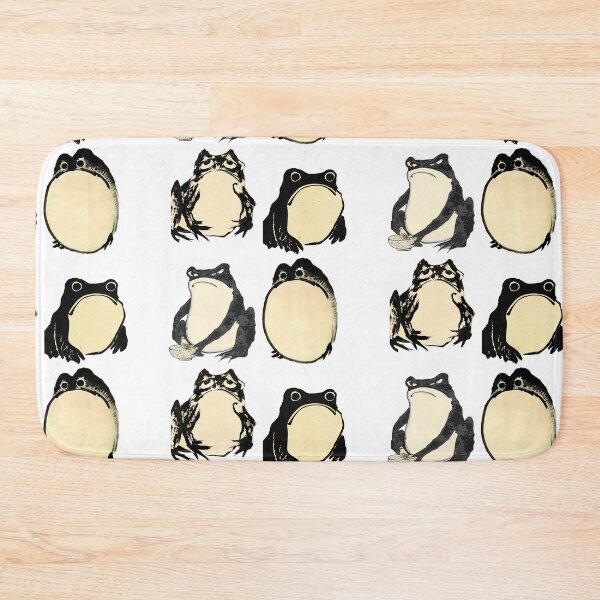 Item preview, 4 vintage matsumoto and getsuju unimpressed frog pack designed and sold by EmeraldeaArt.