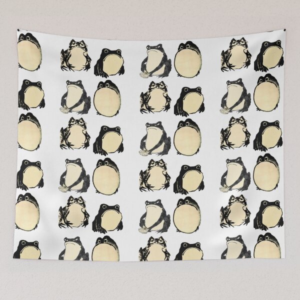 Item preview, 4 vintage matsumoto and getsuju unimpressed frog pack designed and sold by EmeraldeaArt.
