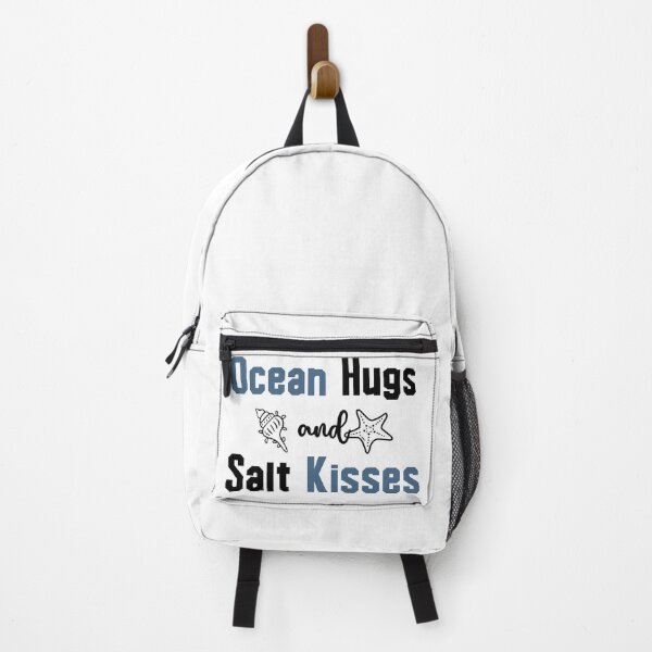 Item preview, Ocean Hugs and Salt Kisses - Summer, Beach, and Ocean Lovers (Dark Design) designed and sold by Spiprinto.