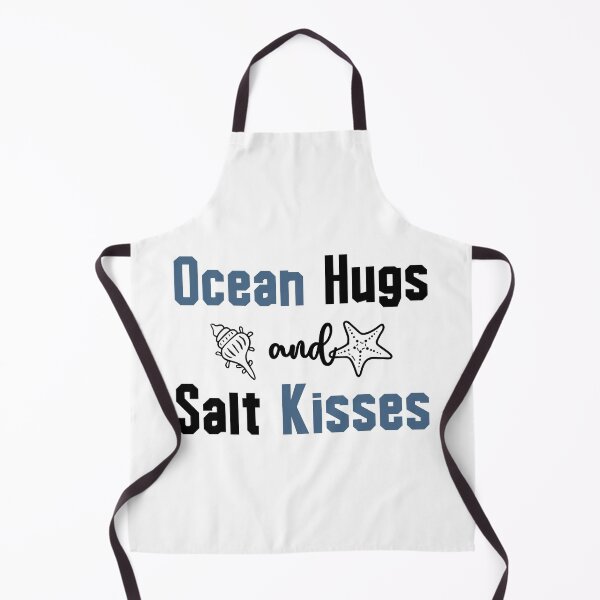 Item preview, Ocean Hugs and Salt Kisses - Summer, Beach, and Ocean Lovers (Dark Design) designed and sold by Spiprinto.