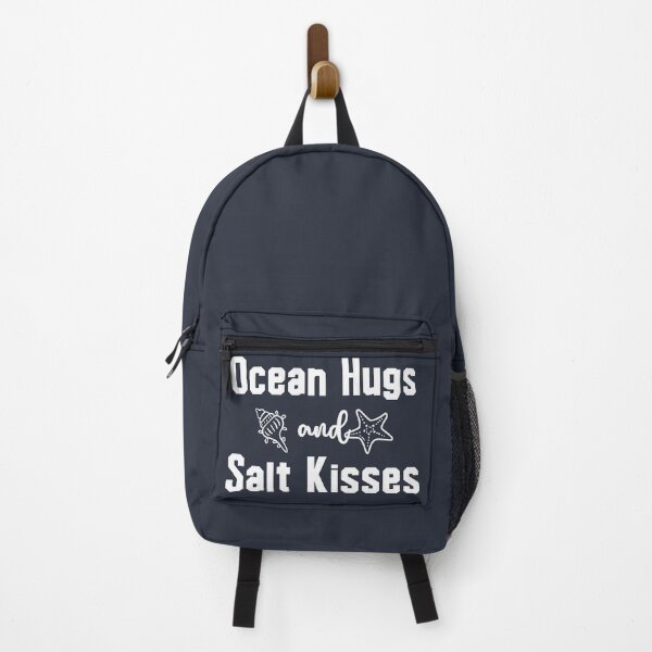 Item preview, Ocean Hugs and Salt Kisses - Summer, Beach, and Ocean Lovers (White Design) designed and sold by Spiprinto.