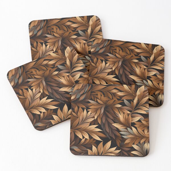 Item preview, Leaf Pattern designed and sold by SideSignal.