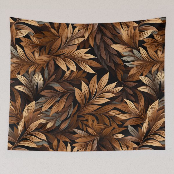 Item preview, Leaf Pattern designed and sold by SideSignal.