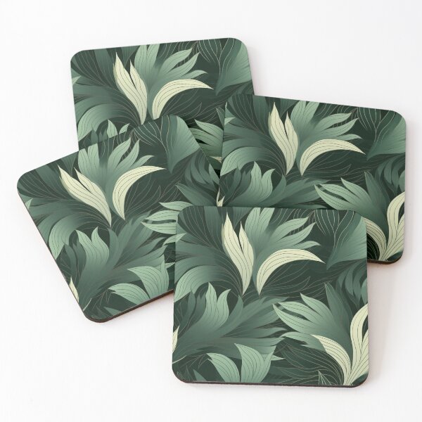 Item preview, Leaf Pattern designed and sold by SideSignal.