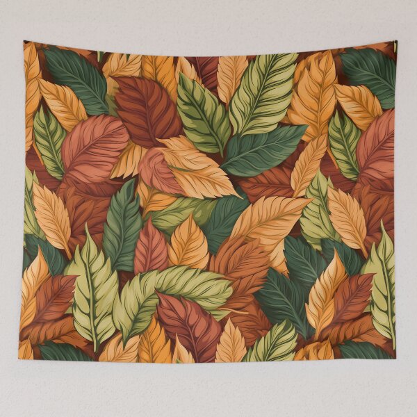 Item preview, Leaf Pattern designed and sold by SideSignal.